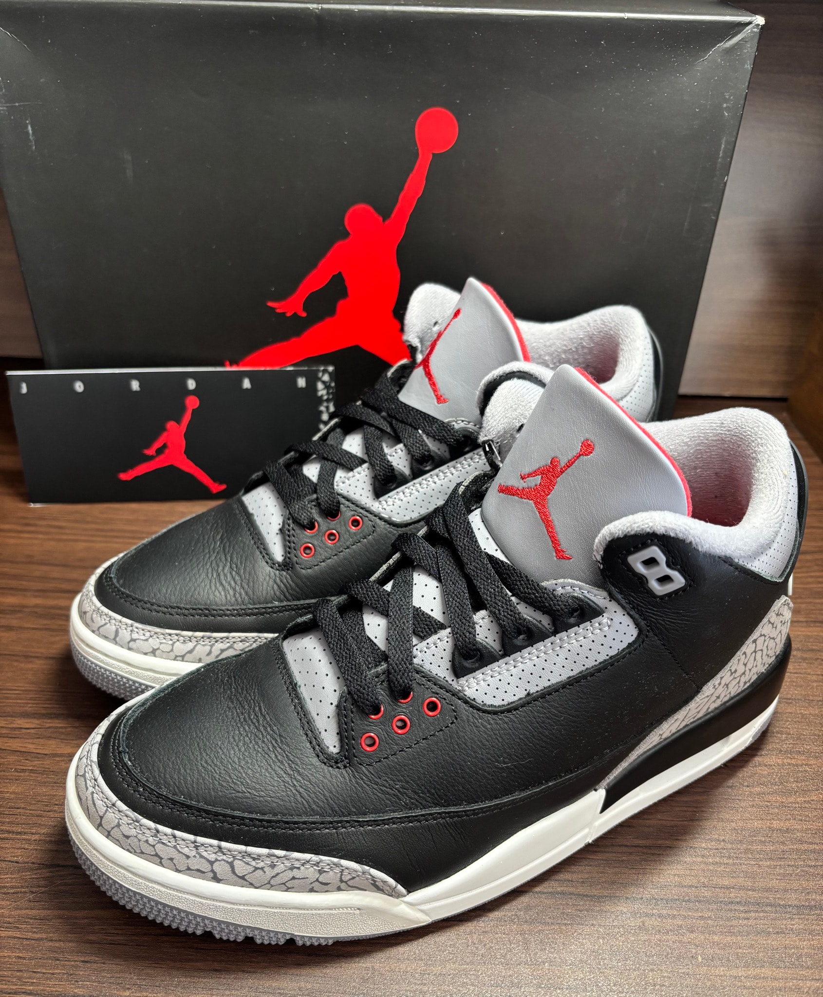 Nike Air Jordan 3 Retro "Black Cement" (2024)