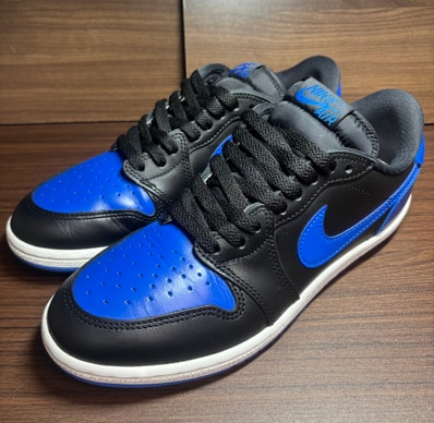 Nike Air Jordan 1 Low '85 "Black and Royal Blue"