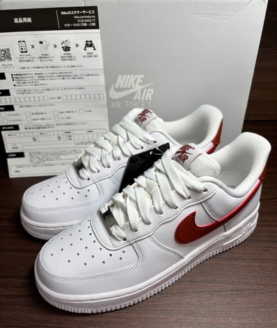 Nike Women's Air Force 1 '07 "White/Rugged Orange"