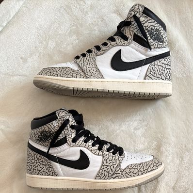 Nike Air Jordan 1 High OG "White Cement/Safari"