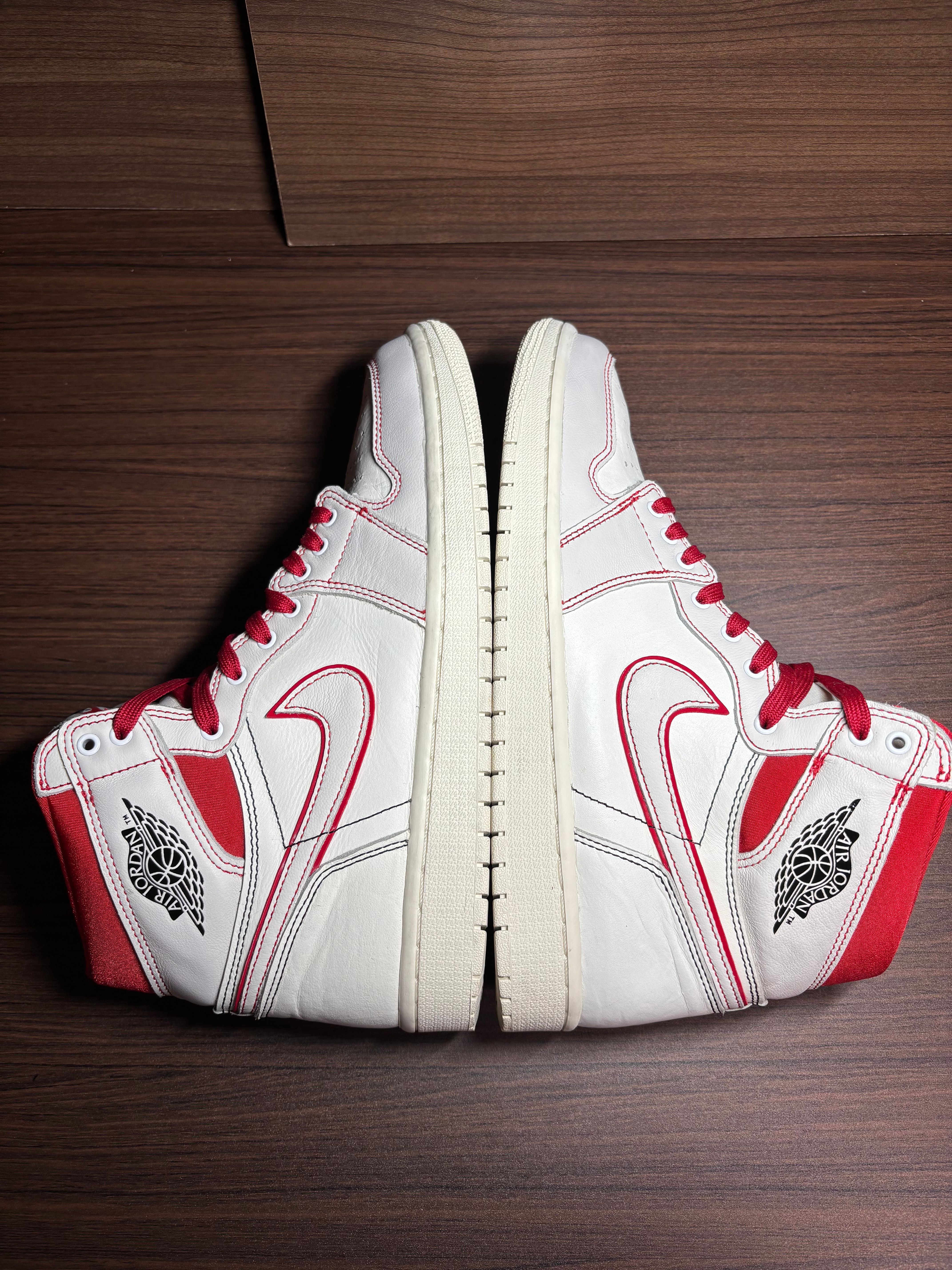 Nike Air Jordan 1 Retro High OG "Sail/University Red"     