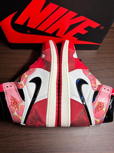 Spider-Man × Nike Air Jordan 1 Retro High OG SP "Spider-Man: Across the Spider-Verse/University Red"