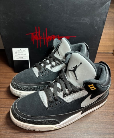 Nike Air Jordan 3 Retro Tinker "Black/Cement Grey"