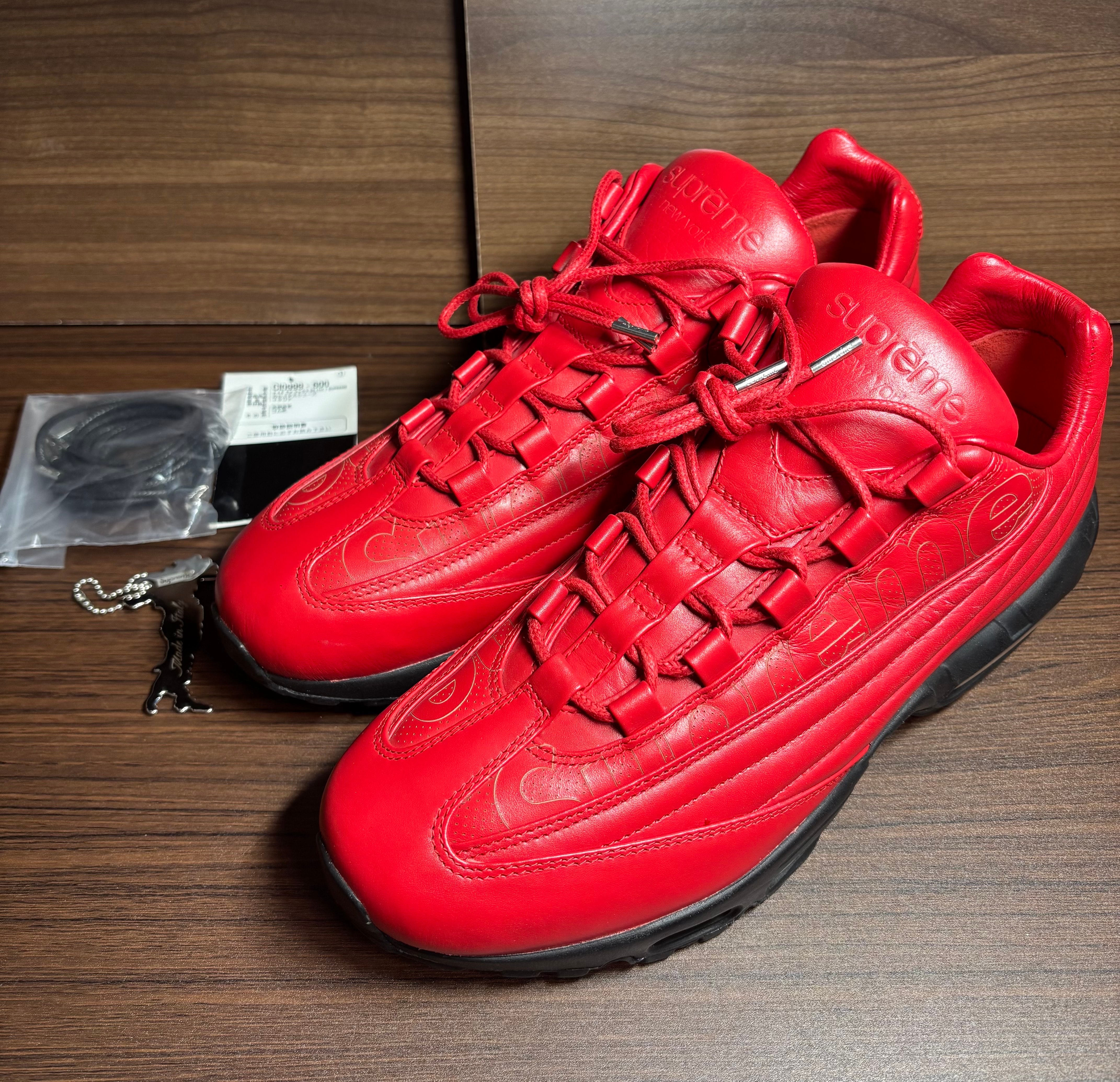 Supreme × Nike Air Max 95 Lux "Red"