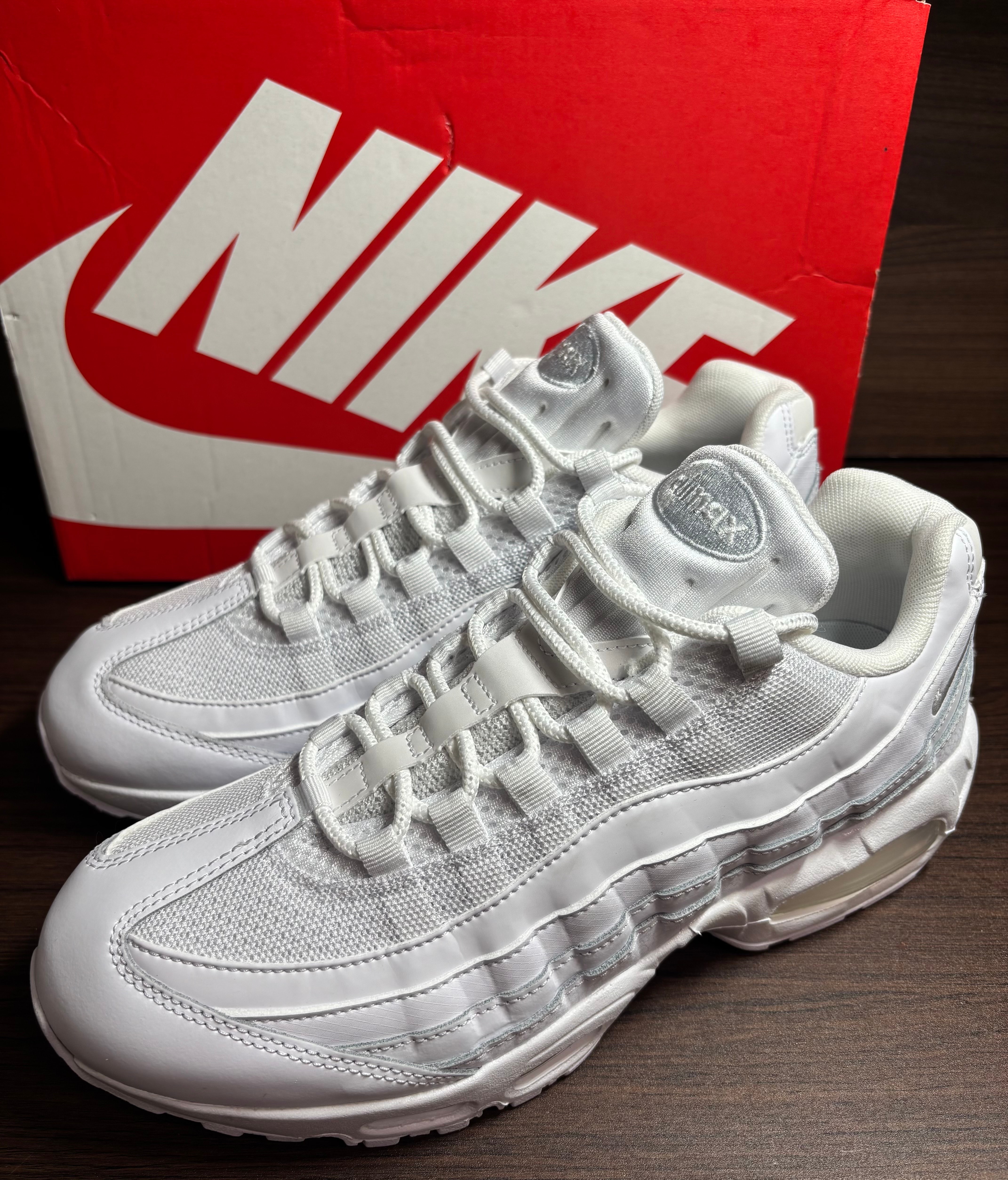Nike Air Max 95 OG Big Bubble "Triple White"
