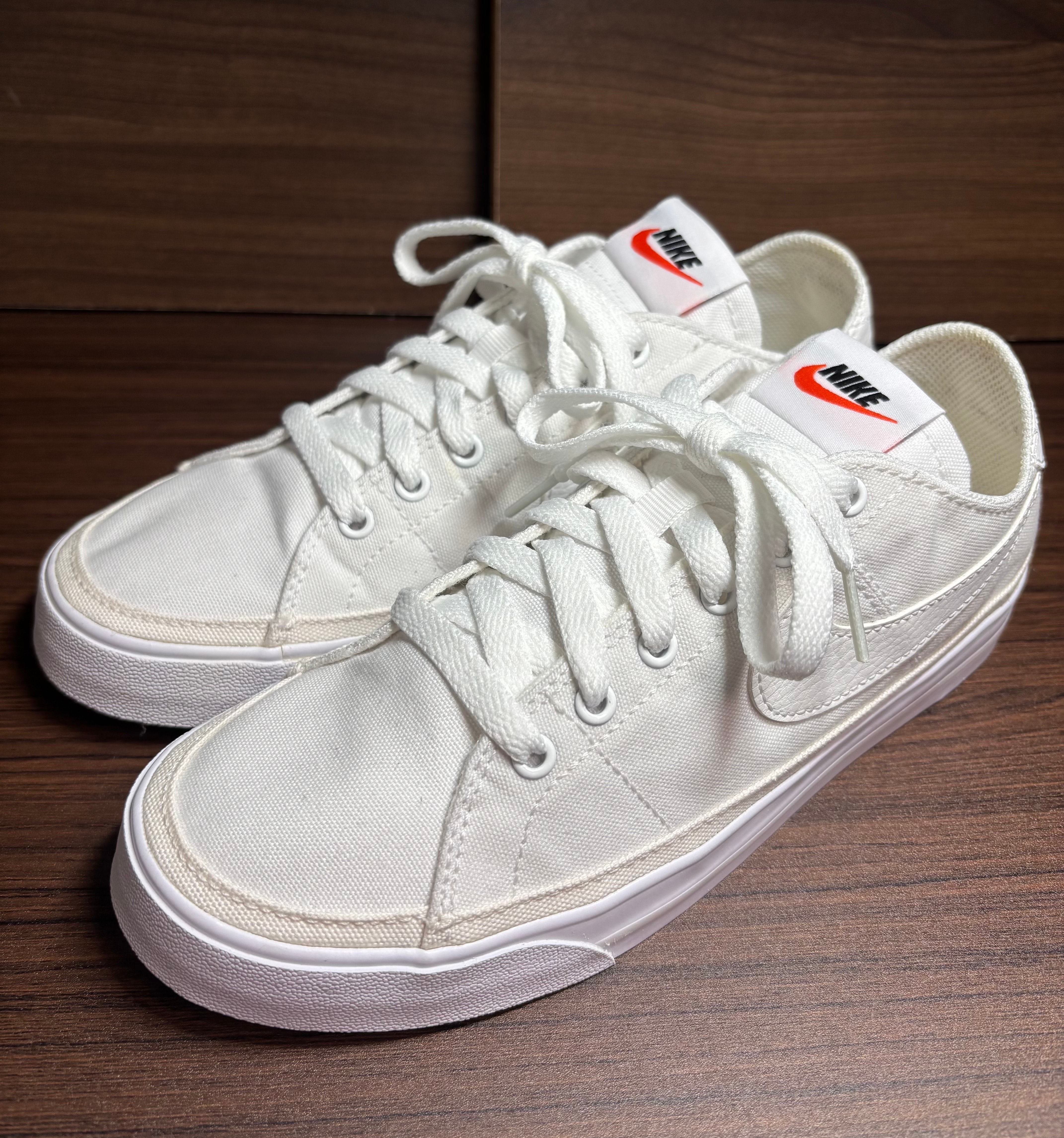 Nike Women's Court Legacy Canvas "White/Summit White"