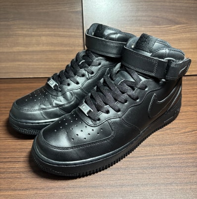 Nike Air Force 1 Mid '07 "Black/Black" (315123-001/CW2289-001)
