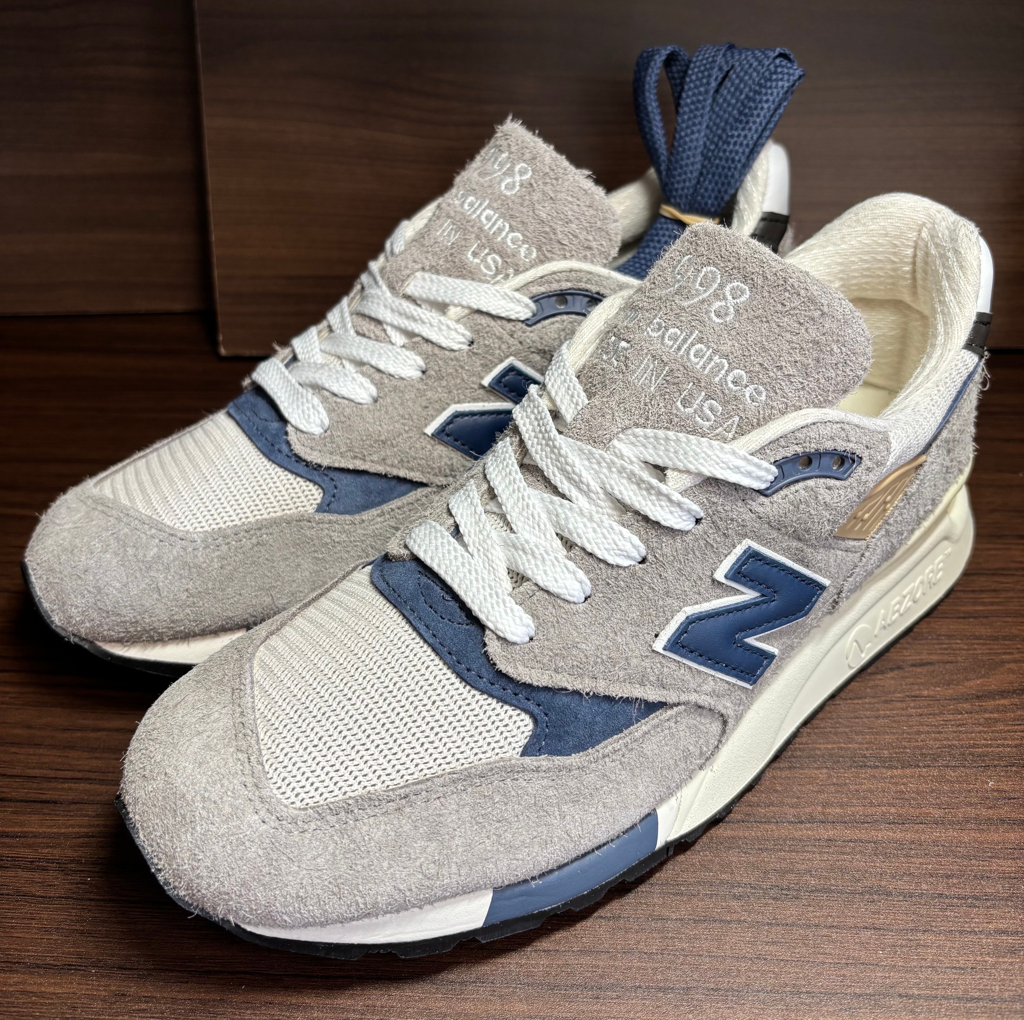 ニューバランス 998 "グレー/ネイビー"