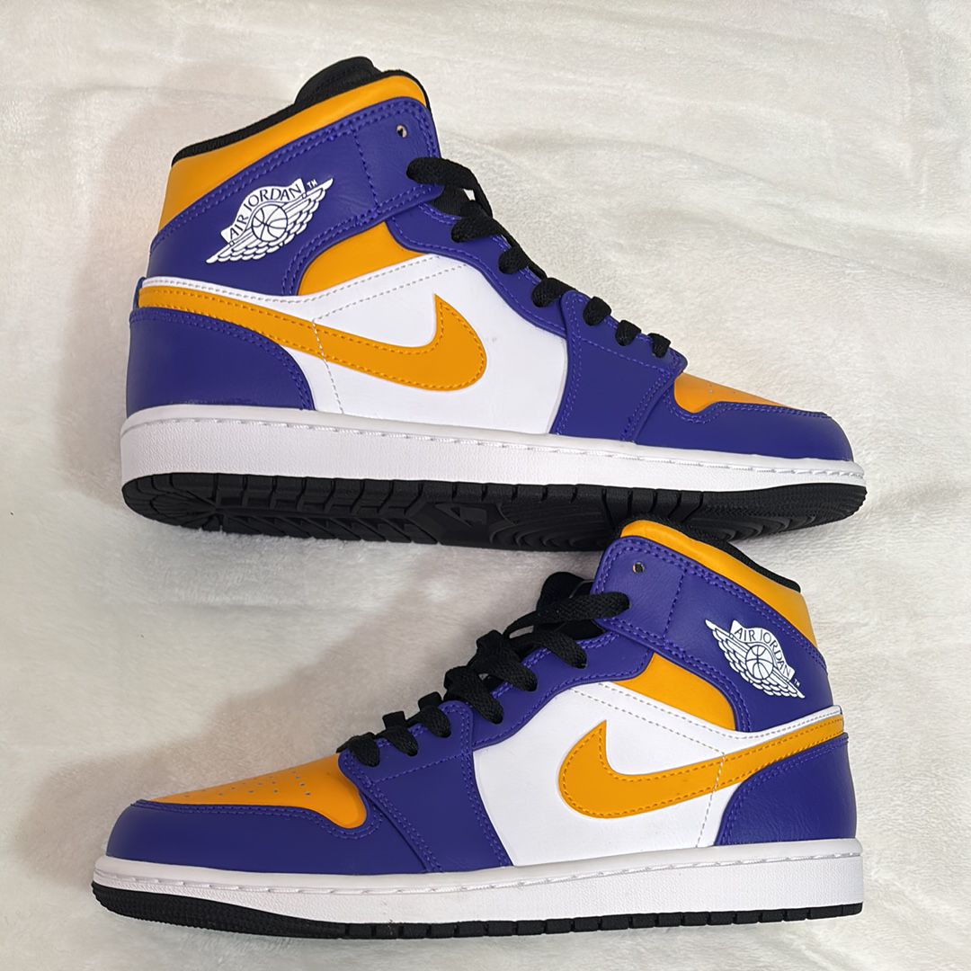 Nike Air Jordan 1 Mid "Lakers"