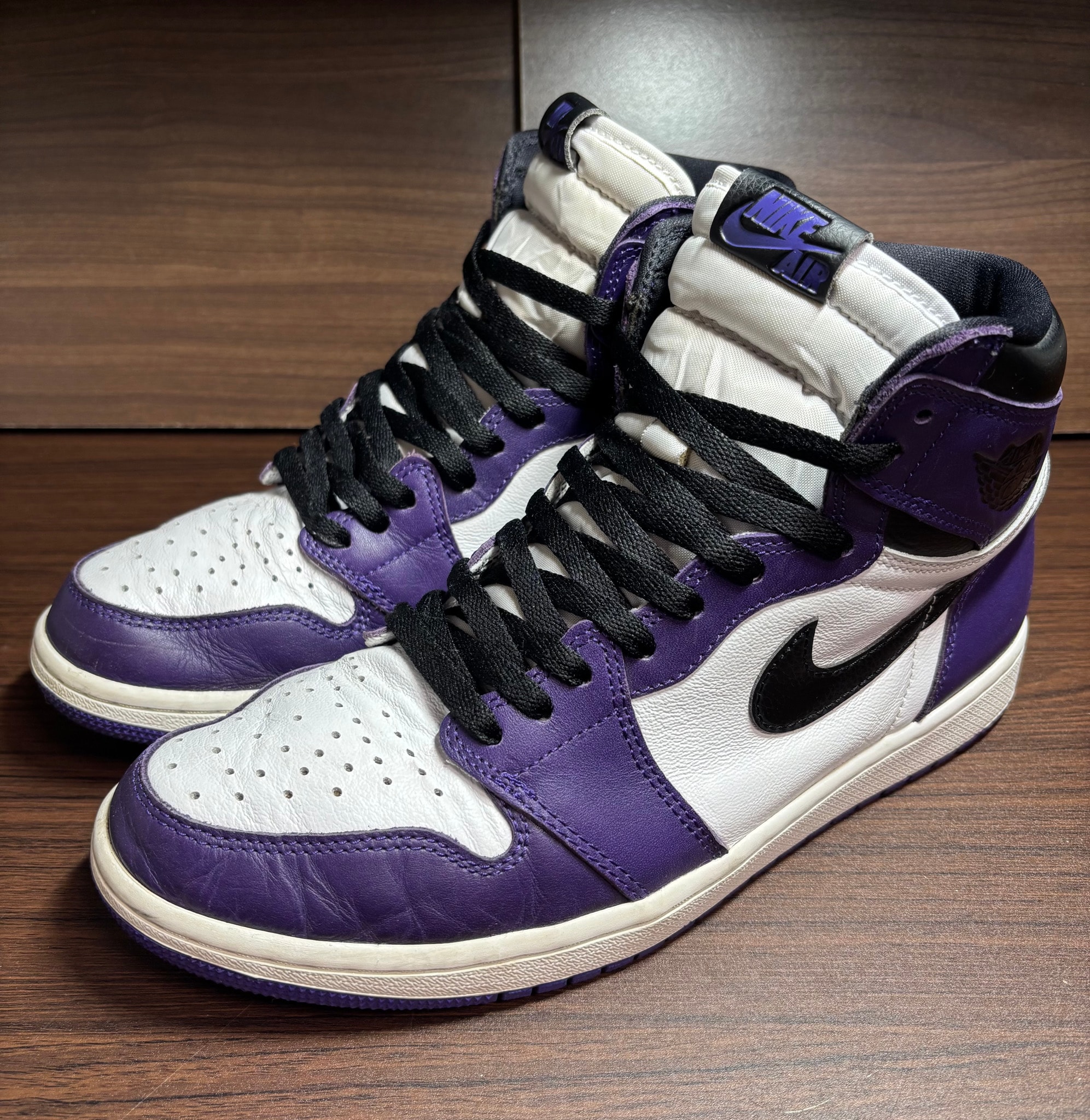 Nike Air Jordan 1 Retro High OG "Court Purple/White/Black" (2020)