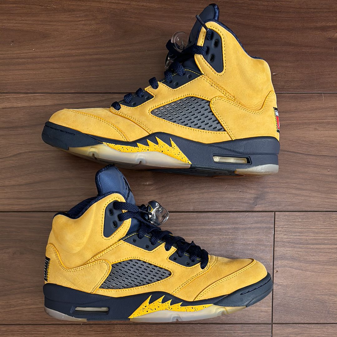 NIKE AIR JORDAN 5 "MICHIGAN"