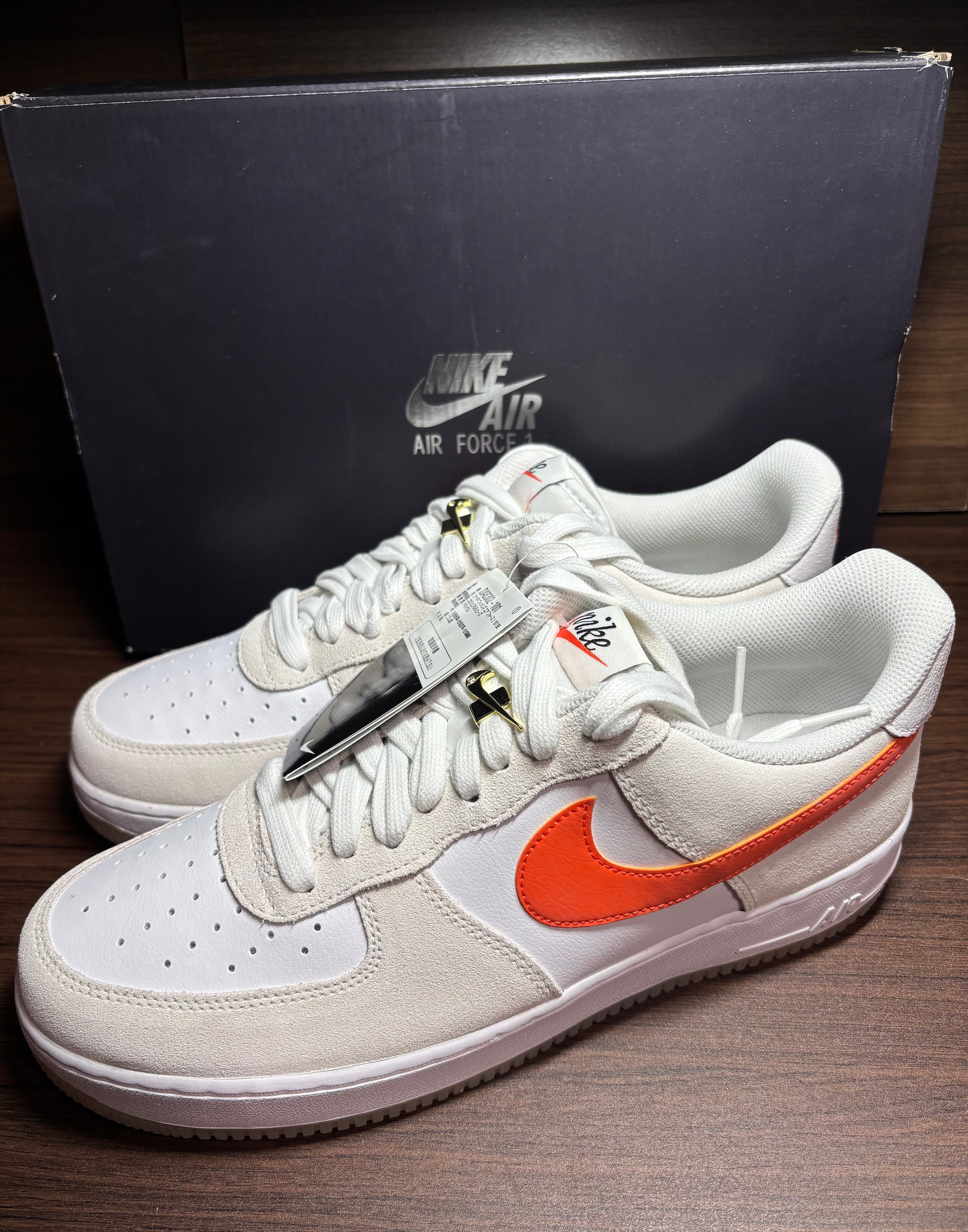 Nike Women's Air Force 1 Low First Use "Orange Swooshes"