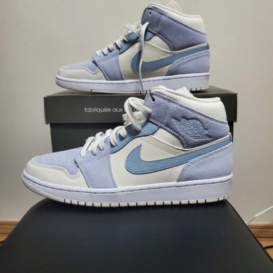 Nike Air Jordan 1 Mid "Mix Materials/Grey"
