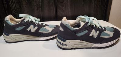 KITH Ronnie Fieg × New Balance 990V2 "Steel Blue"
