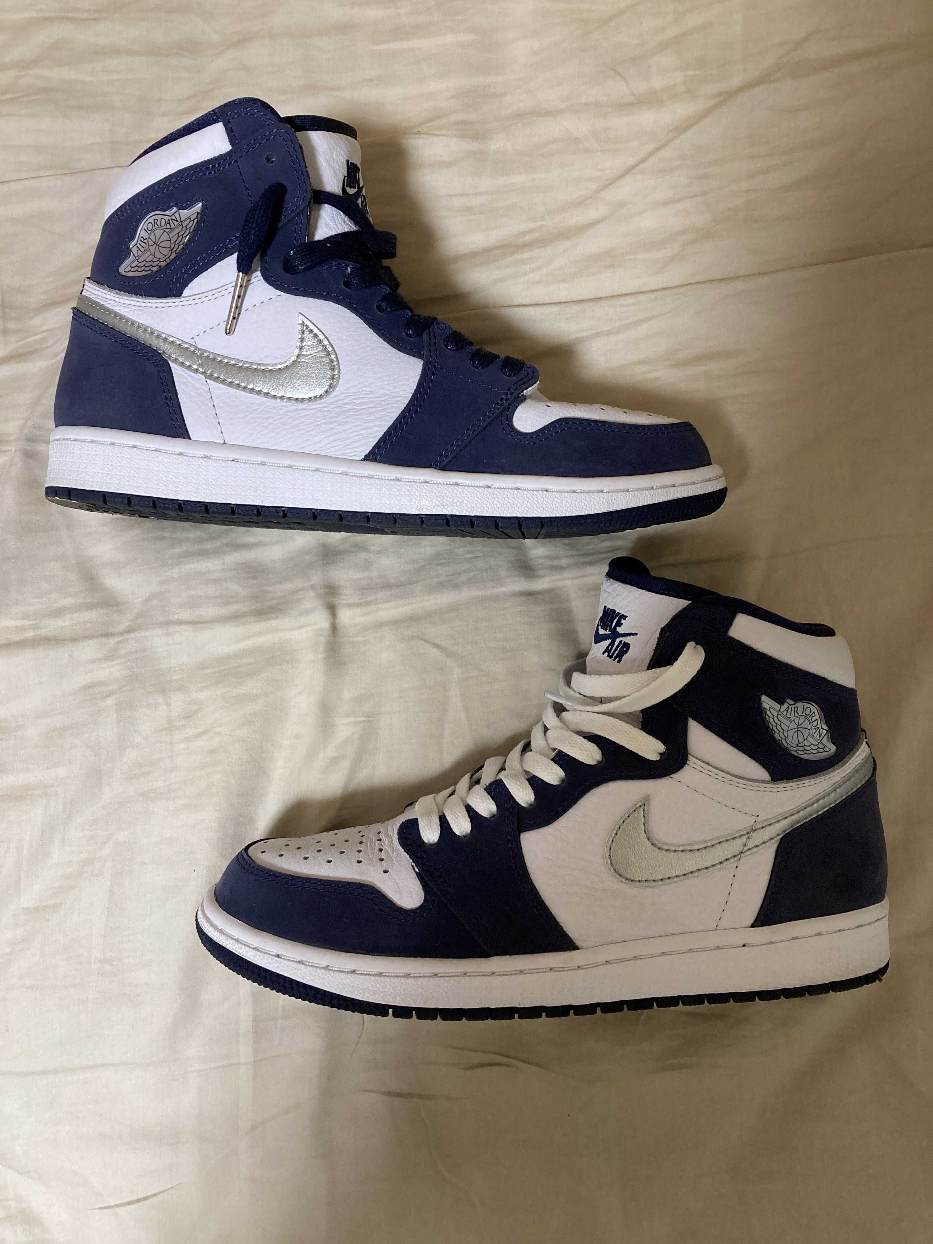 Nike Air Jordan 1 High OG CO.JP "White/Midnight Navy" (2020)(ブリーフケースなし)