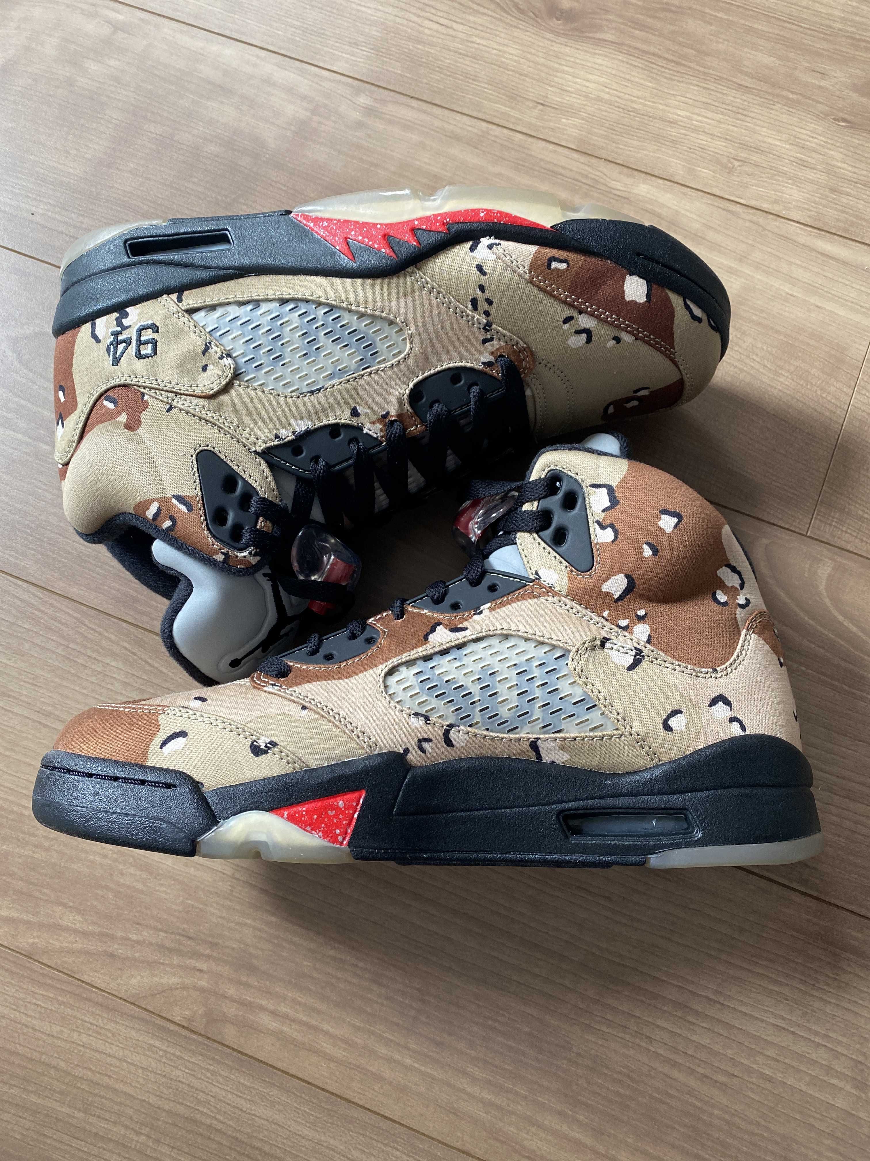 Supreme × Nike Air Jordan 5 Retro "Desert Camo"