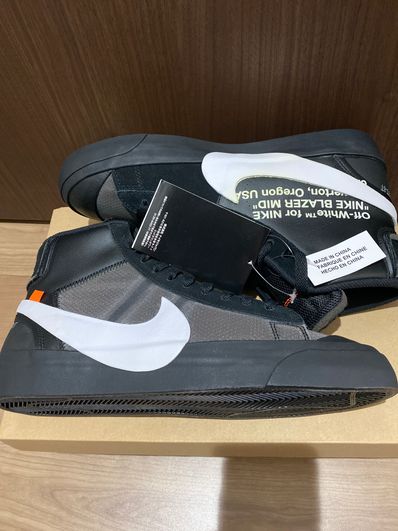 Off-White × Nike Blazer Studio Mid "Grim Reaper"