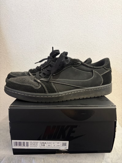 Travis Scott × Nike Air Jordan 1 Low OG SP "Black Phantom"
