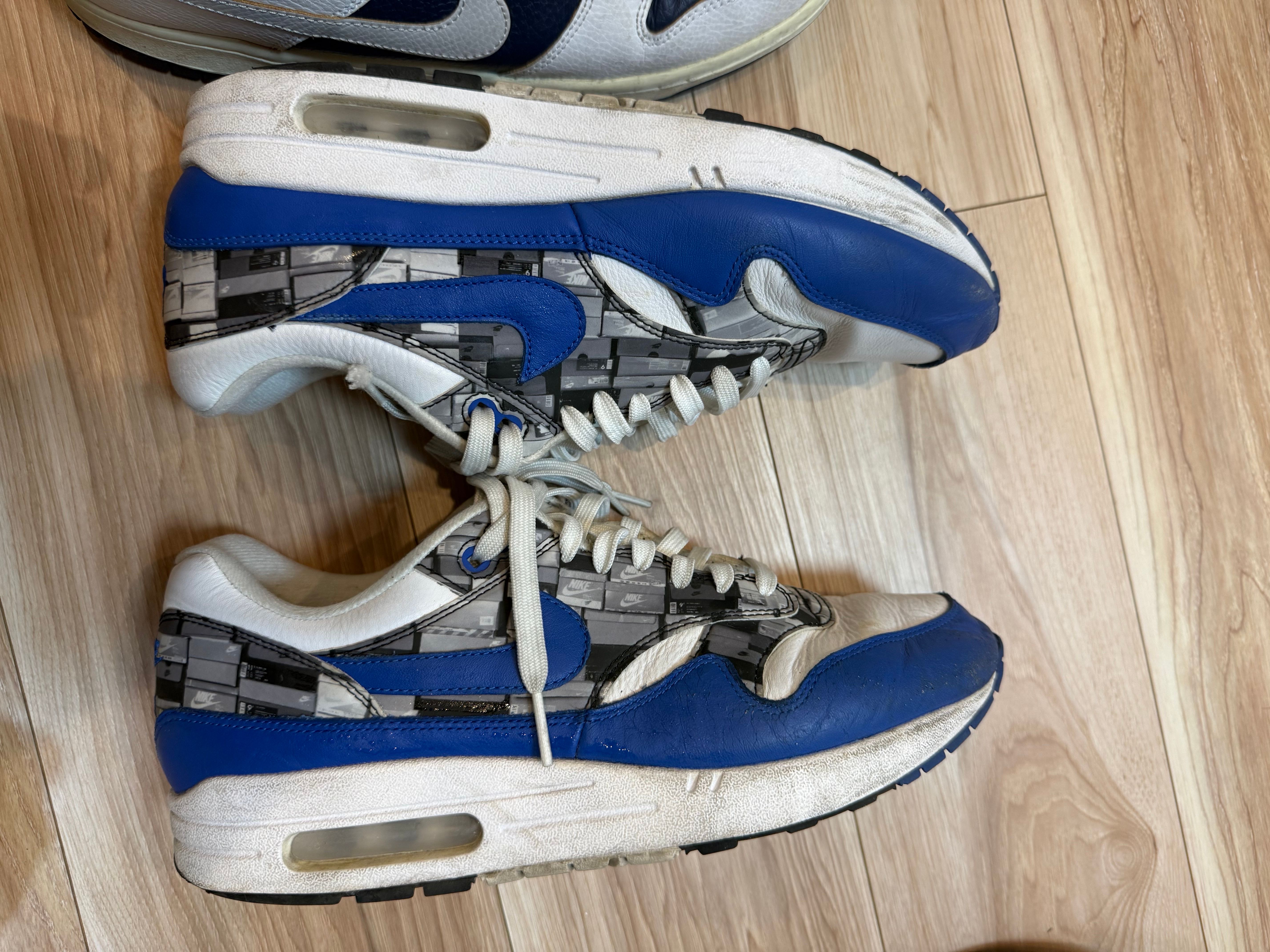 atmos × Nike Air Max 1 Blue "We Love Nike"