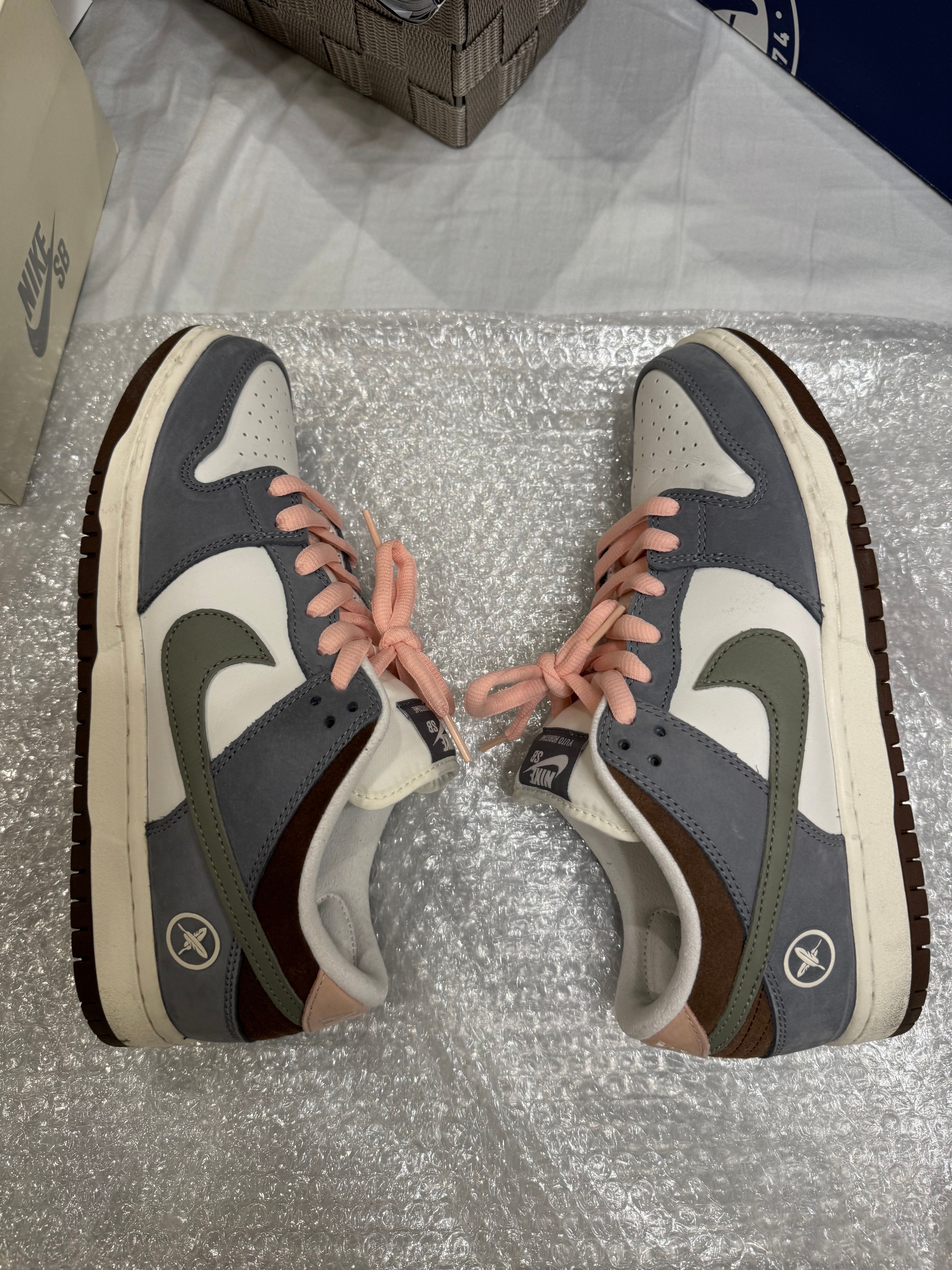 堀米 雄斗(Yuto Horigome) × Nike SB Dunk Low Pro QS "Wolf Grey"