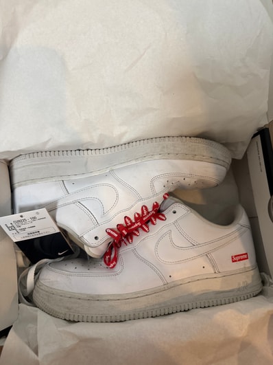Supreme × Nike Air Force 1 Low "White"