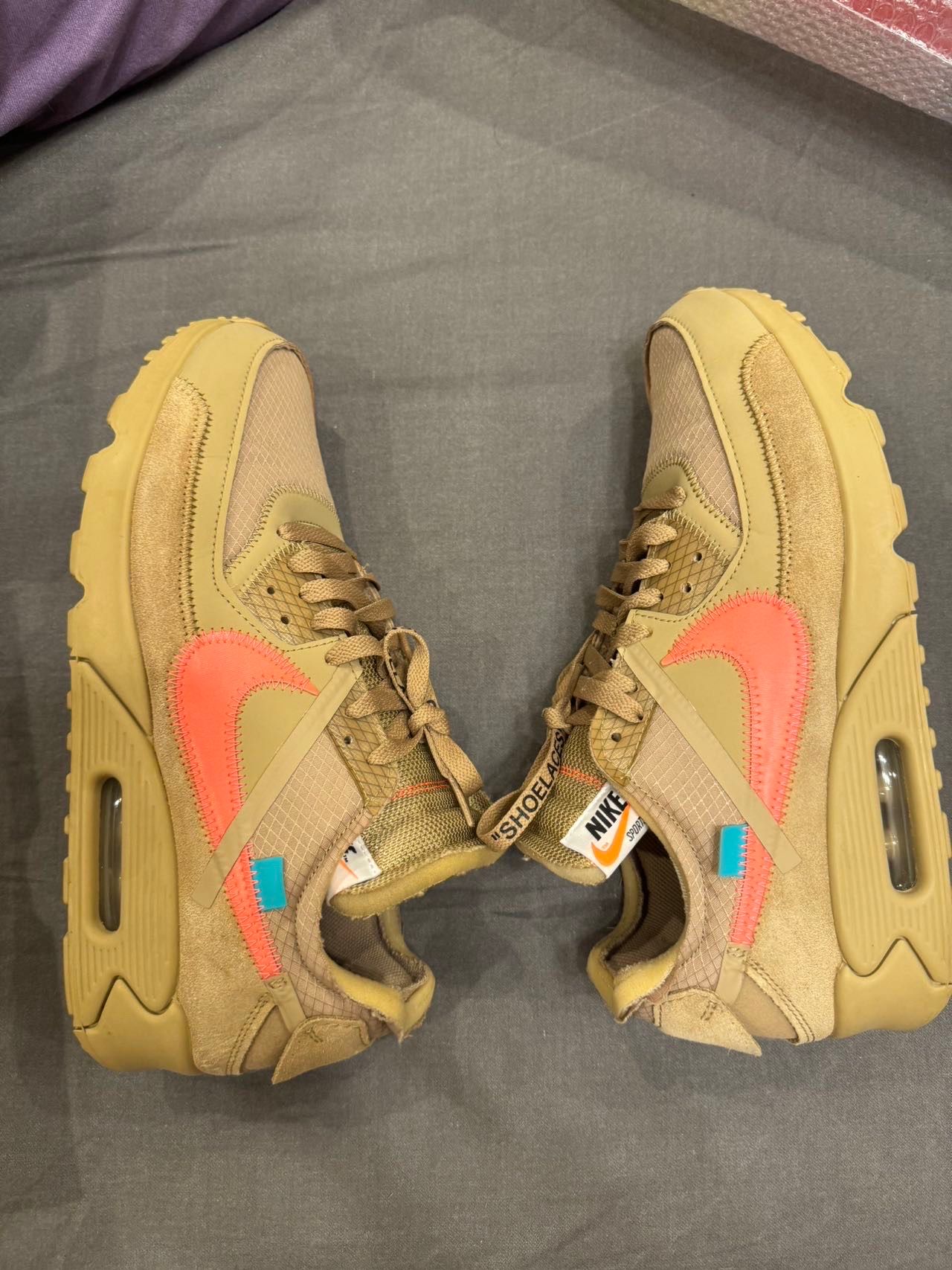 Off-White × Nike Air Max 90 "Desert Ore"