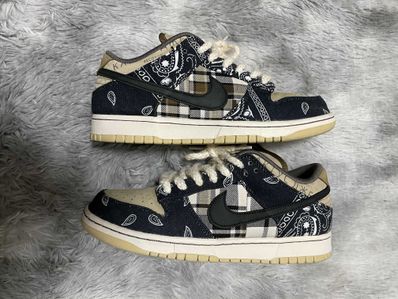 Travis Scott × Nike SB Dunk Low "Black/Parachute Beige"