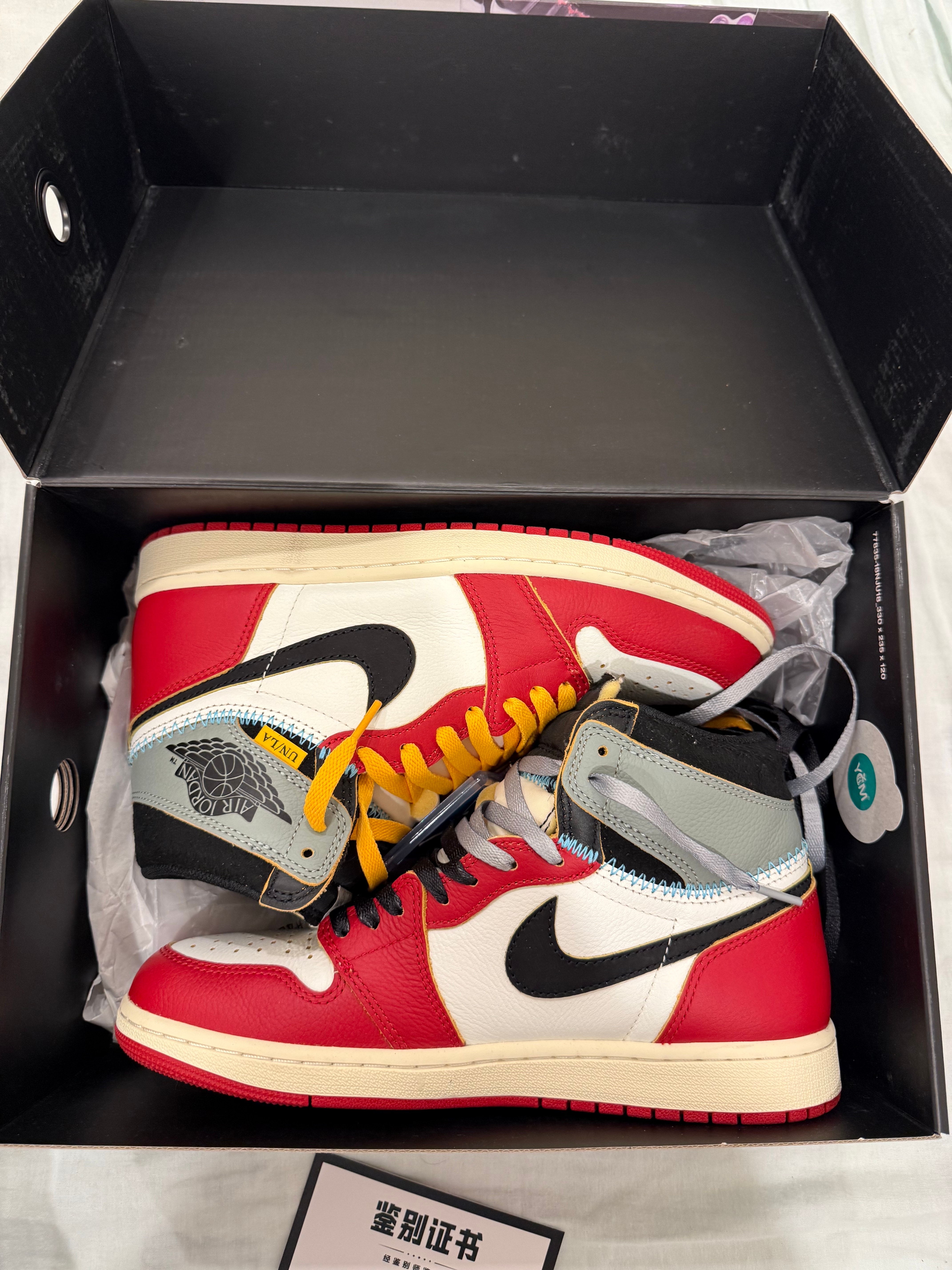 UNION × Nike Air Jordan 1 Retro High OG "Chicago/Shadow"