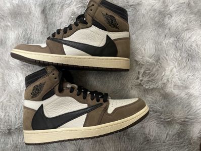 Travis Scott × Nike Air Jordan 1 Retro High OG TS SP "Sail/Dark Mocha"