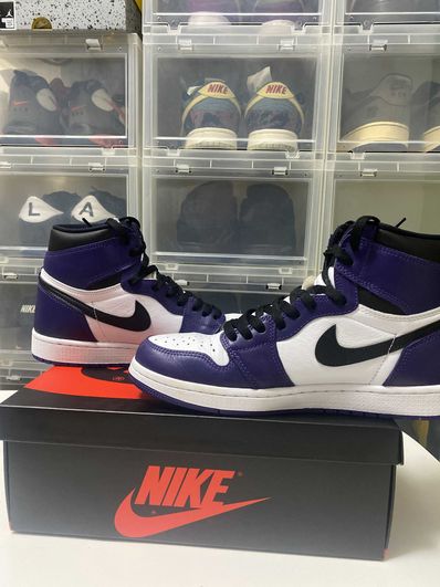 Nike Air Jordan 1 Retro High OG "Court Purple White/Black" (2020)