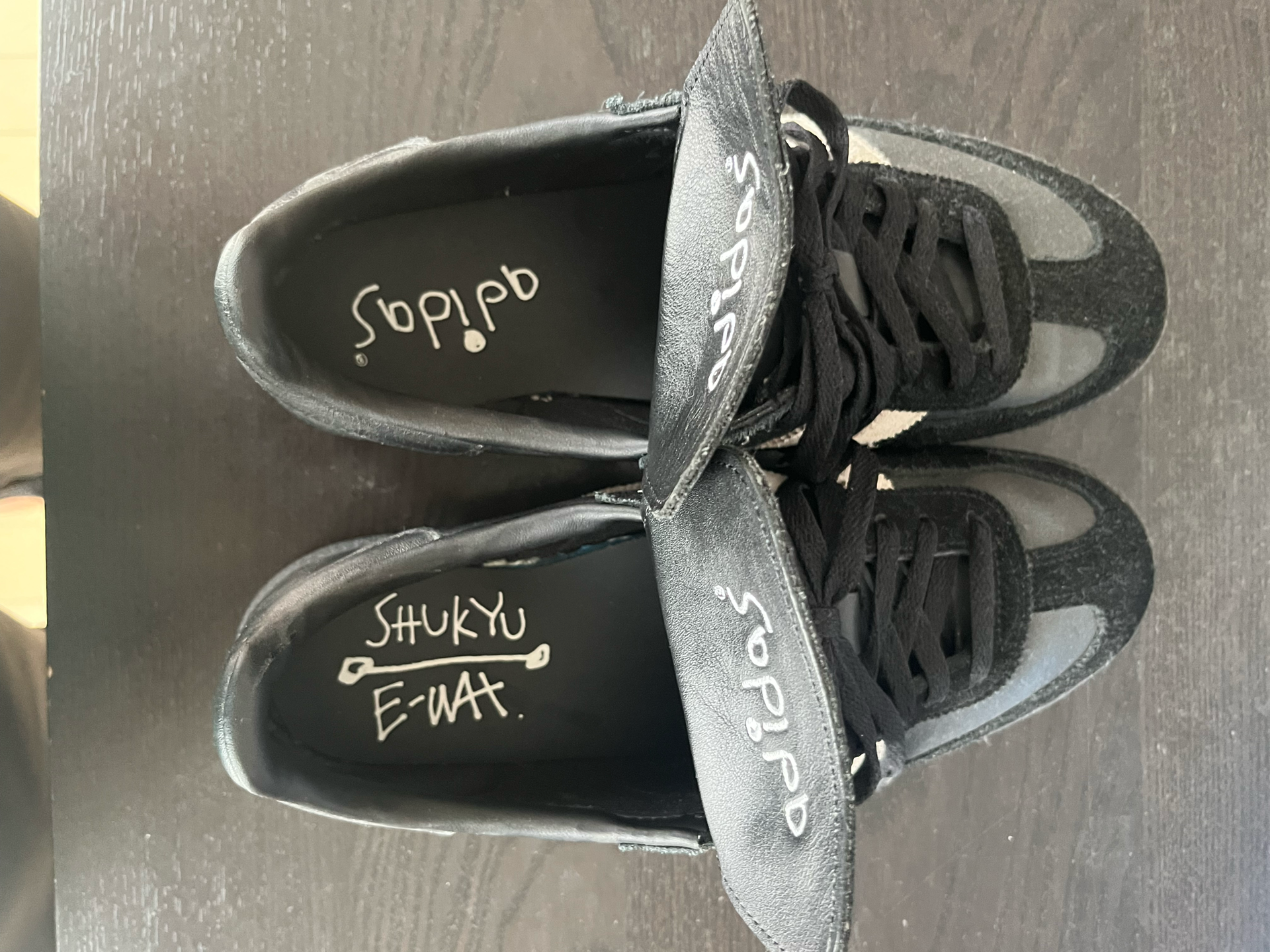 SHUKYU × E-WAX × adidas Handball Spezial "Core Black"