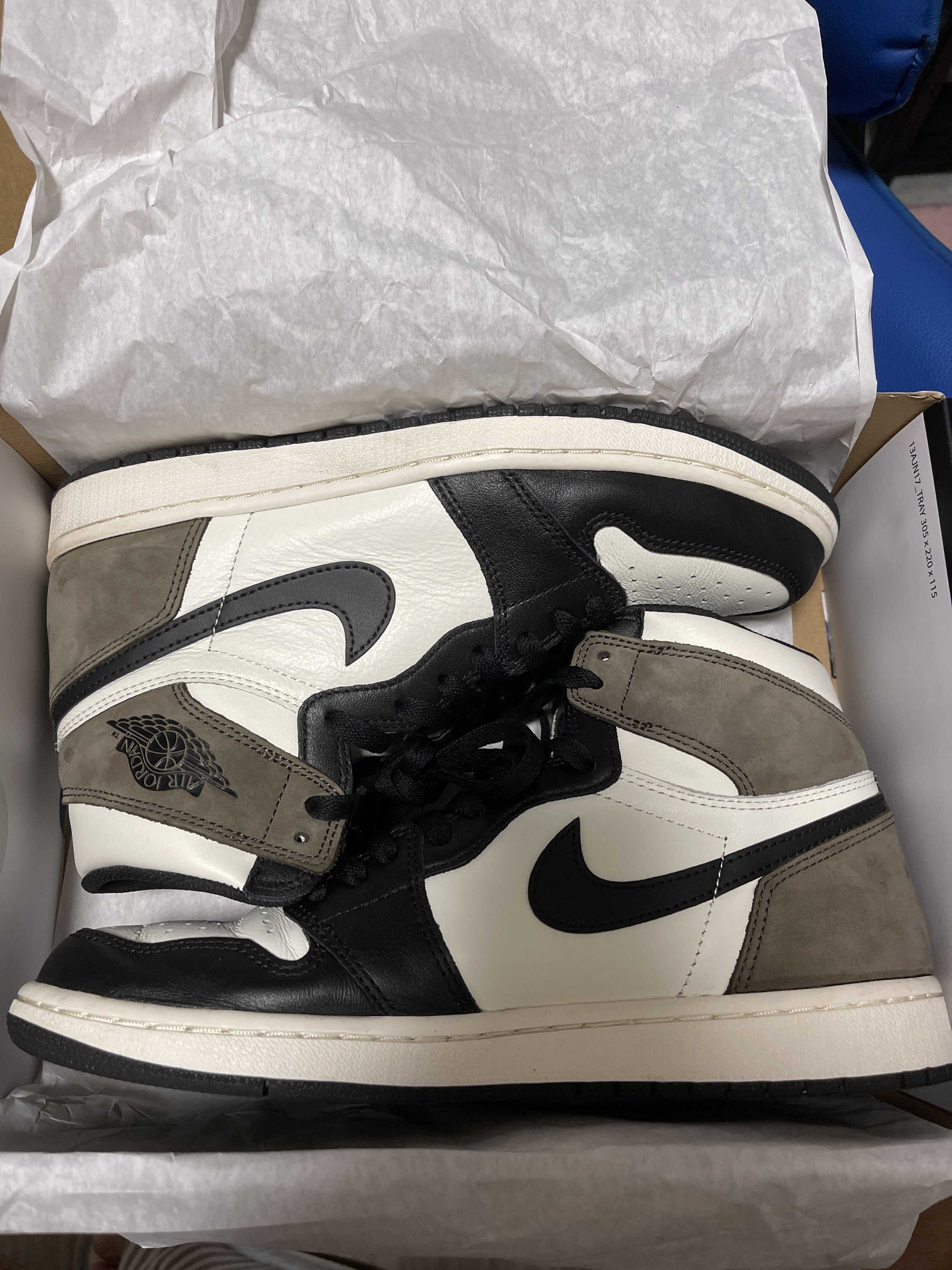Nike Air Jordan 1 High OG "Sail/Dark Mocha/Black"