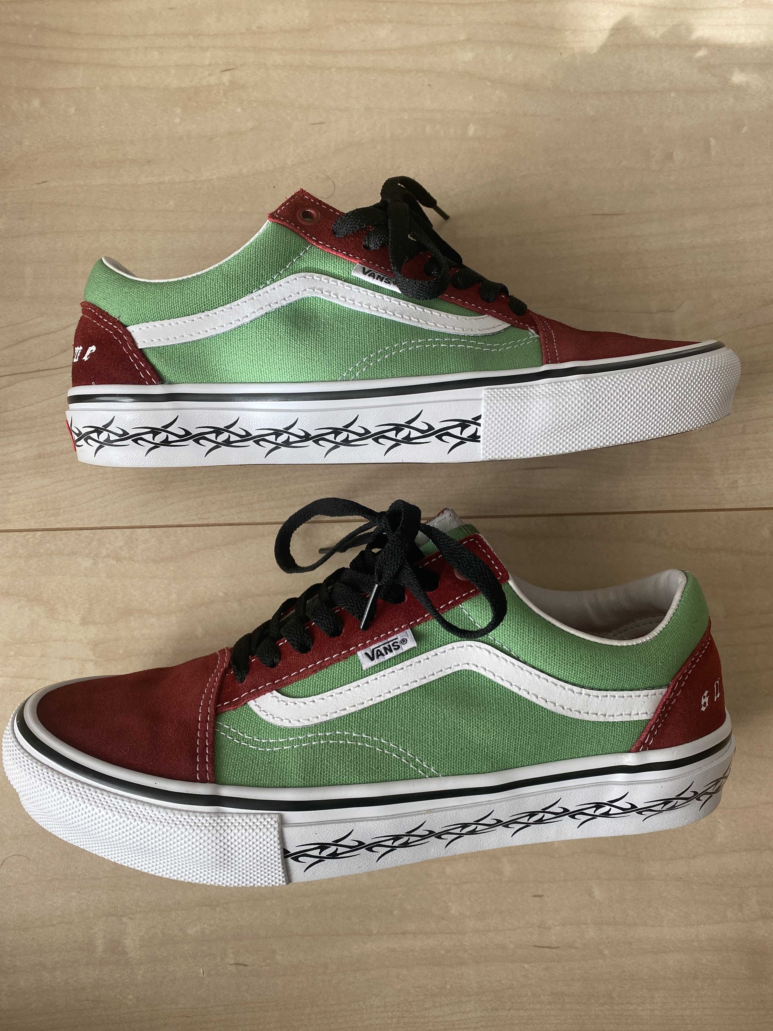 Supreme × Vans Old Skool "Green"