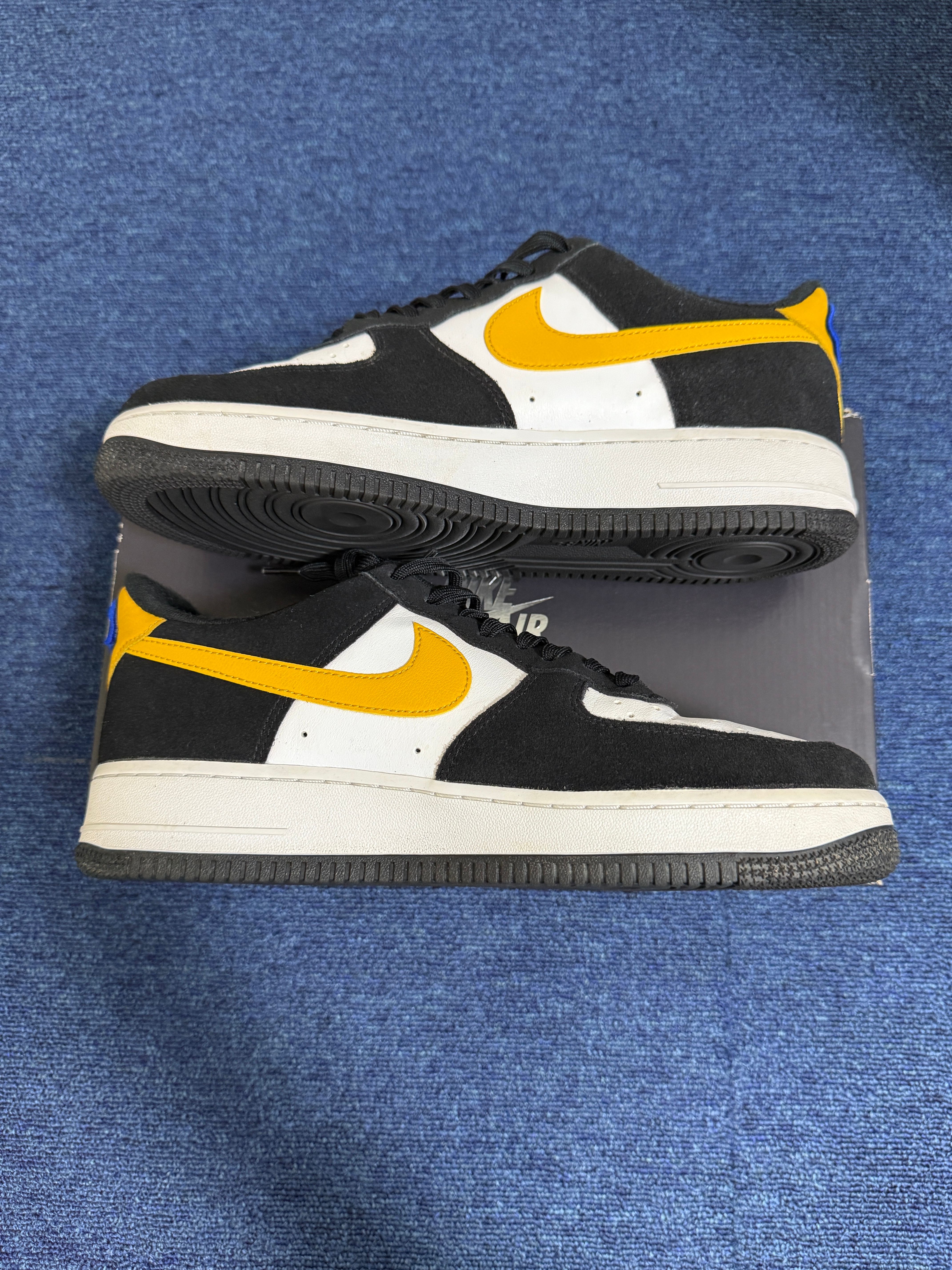 Nike Air Force 1 Low'07 LV8 Athletic Club "Black/Dark Sulfur"