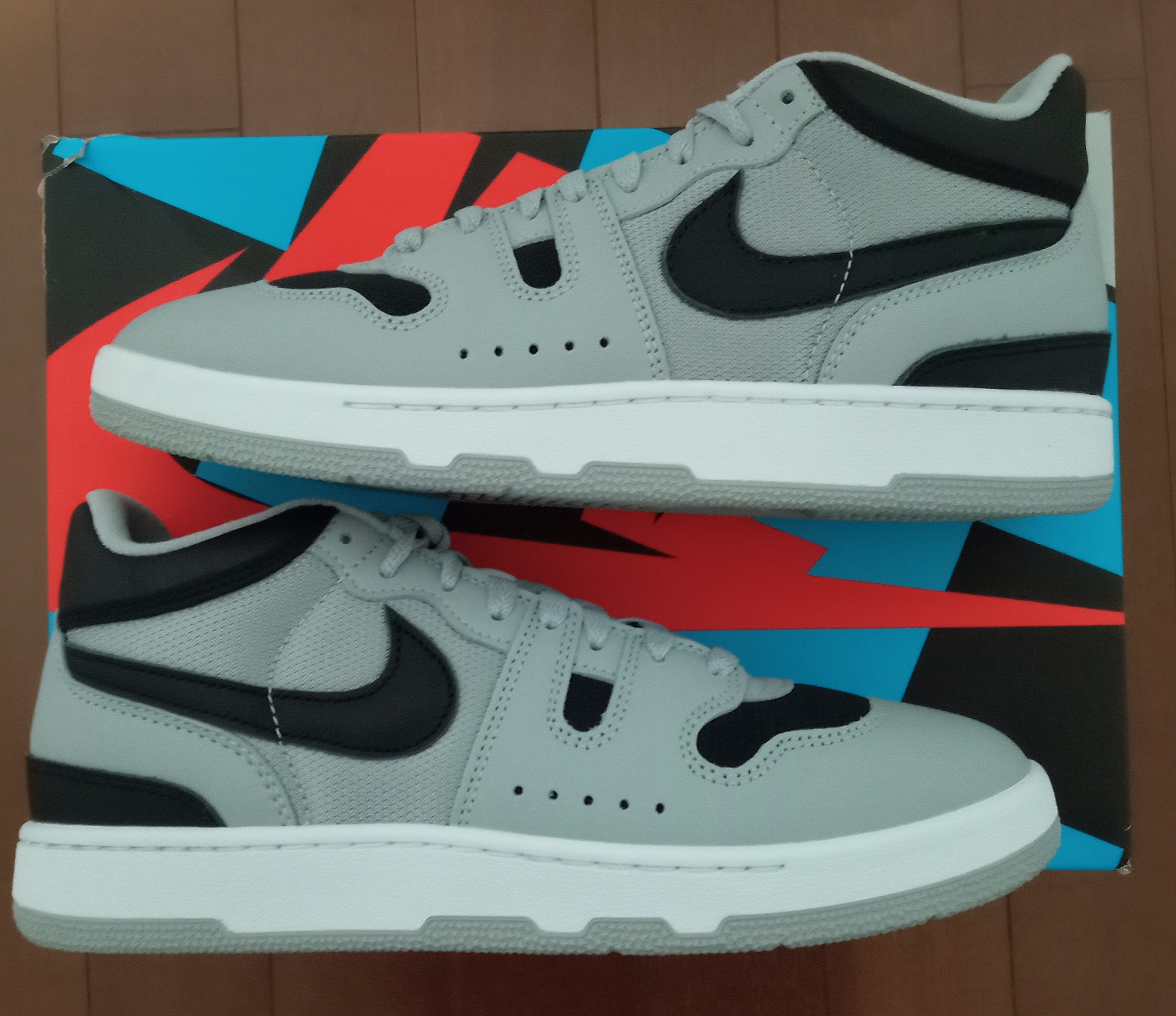 Nike Attack QS SP "Light Smoke Grey/Black White"