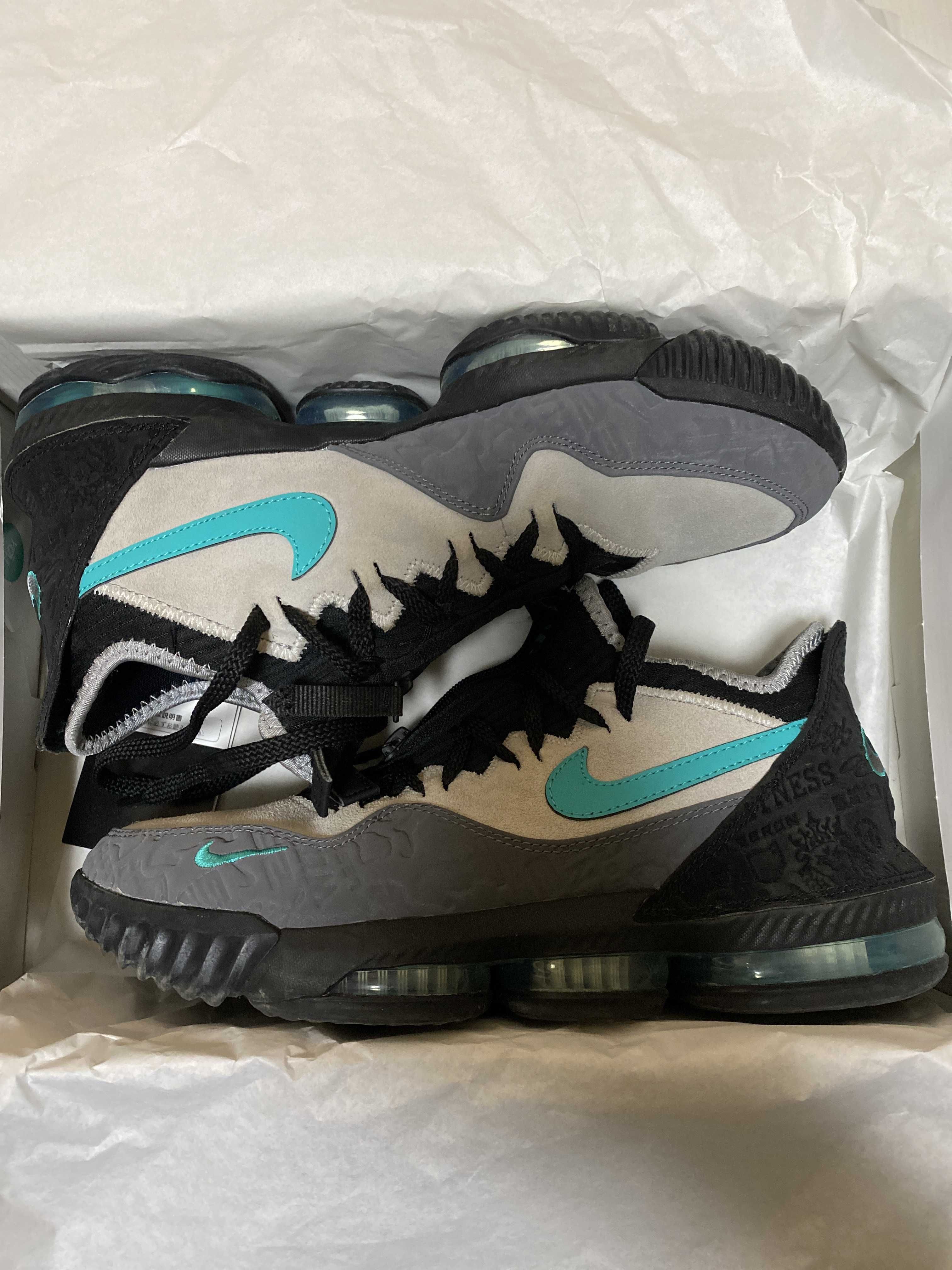 atmos × Nike LeBron 16 "Clear Jade"