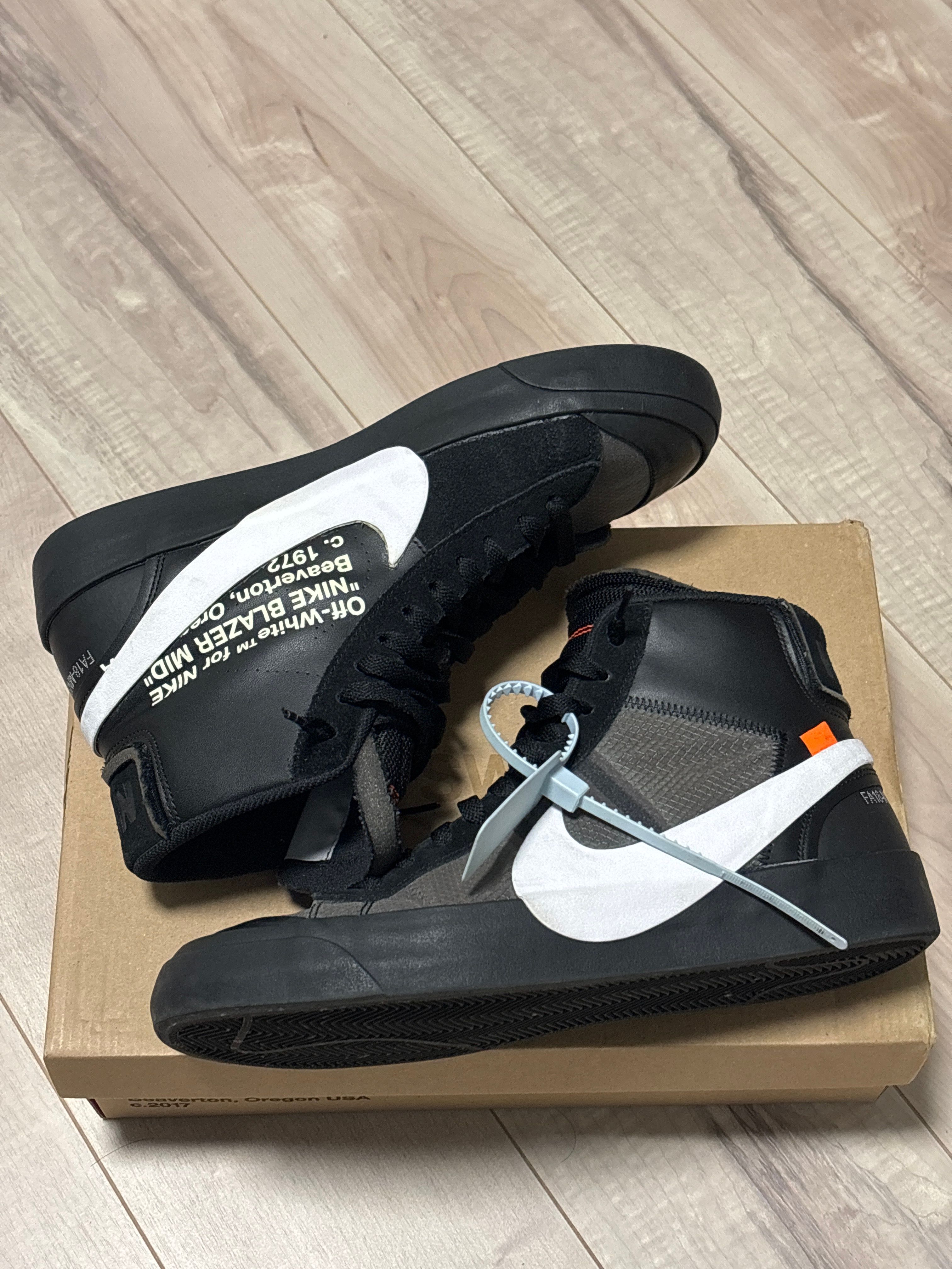 Off-White × Nike Blazer Studio Mid "Grim Reaper"