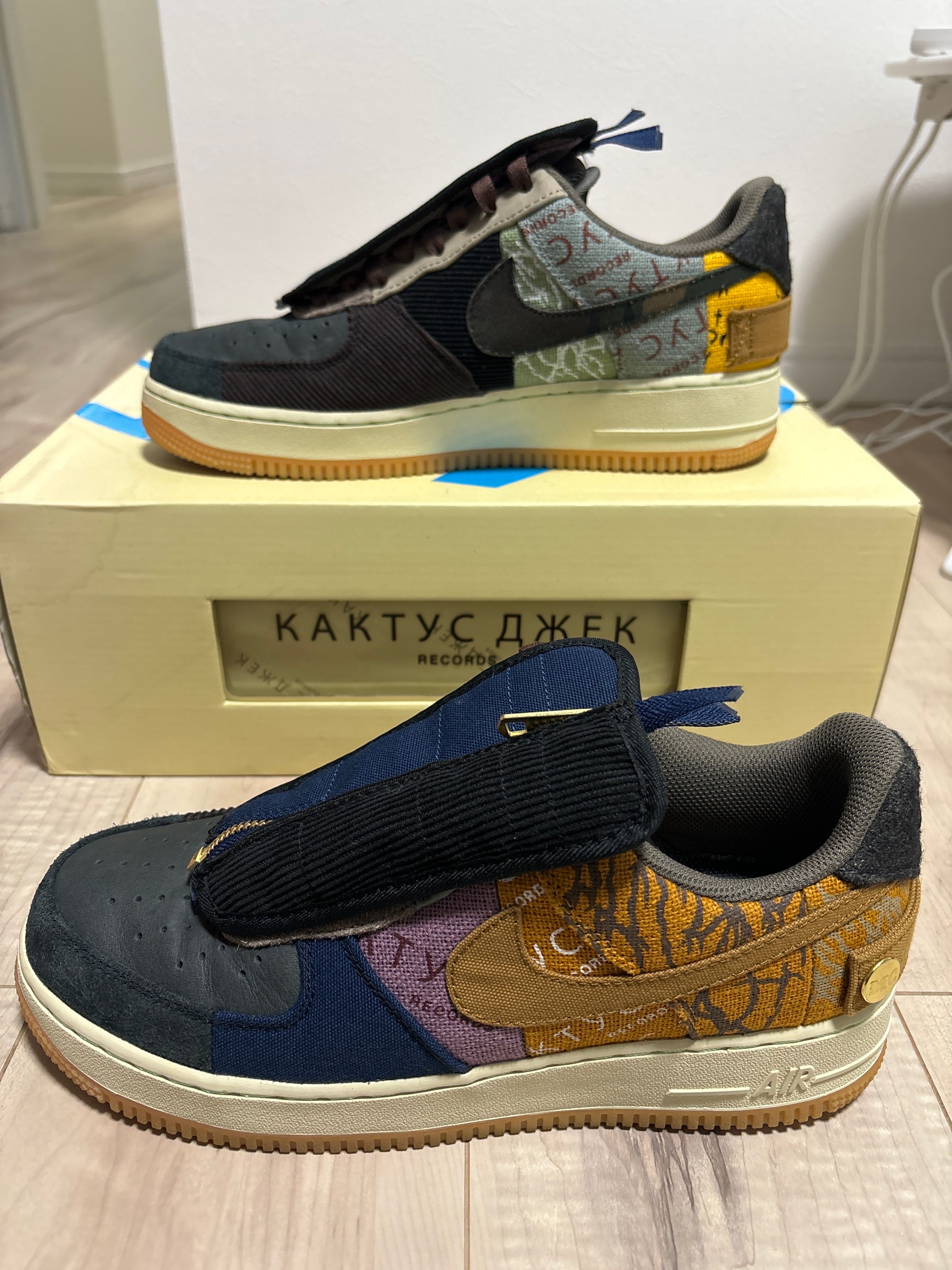 Travis Scott × Nike Air Force 1 Low Cactus Jack "Multi Color"