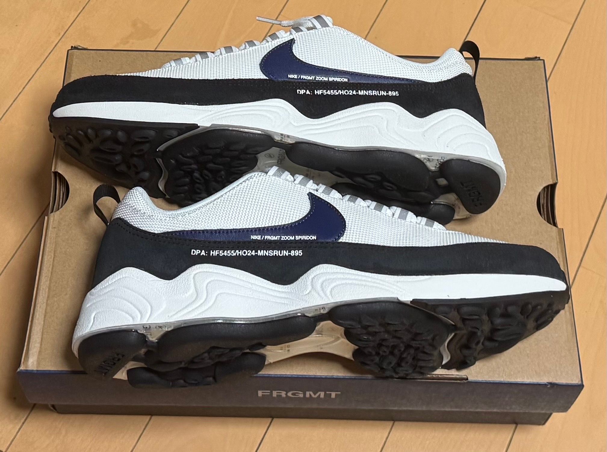 Fragment × Nike Air Zoom Spiridon SP "Blue Void"