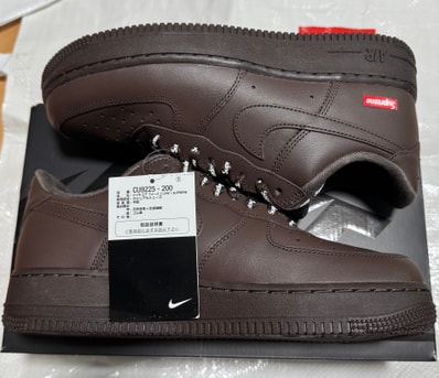 Supreme × Nike Air Force 1 Low "Baroque Brown"