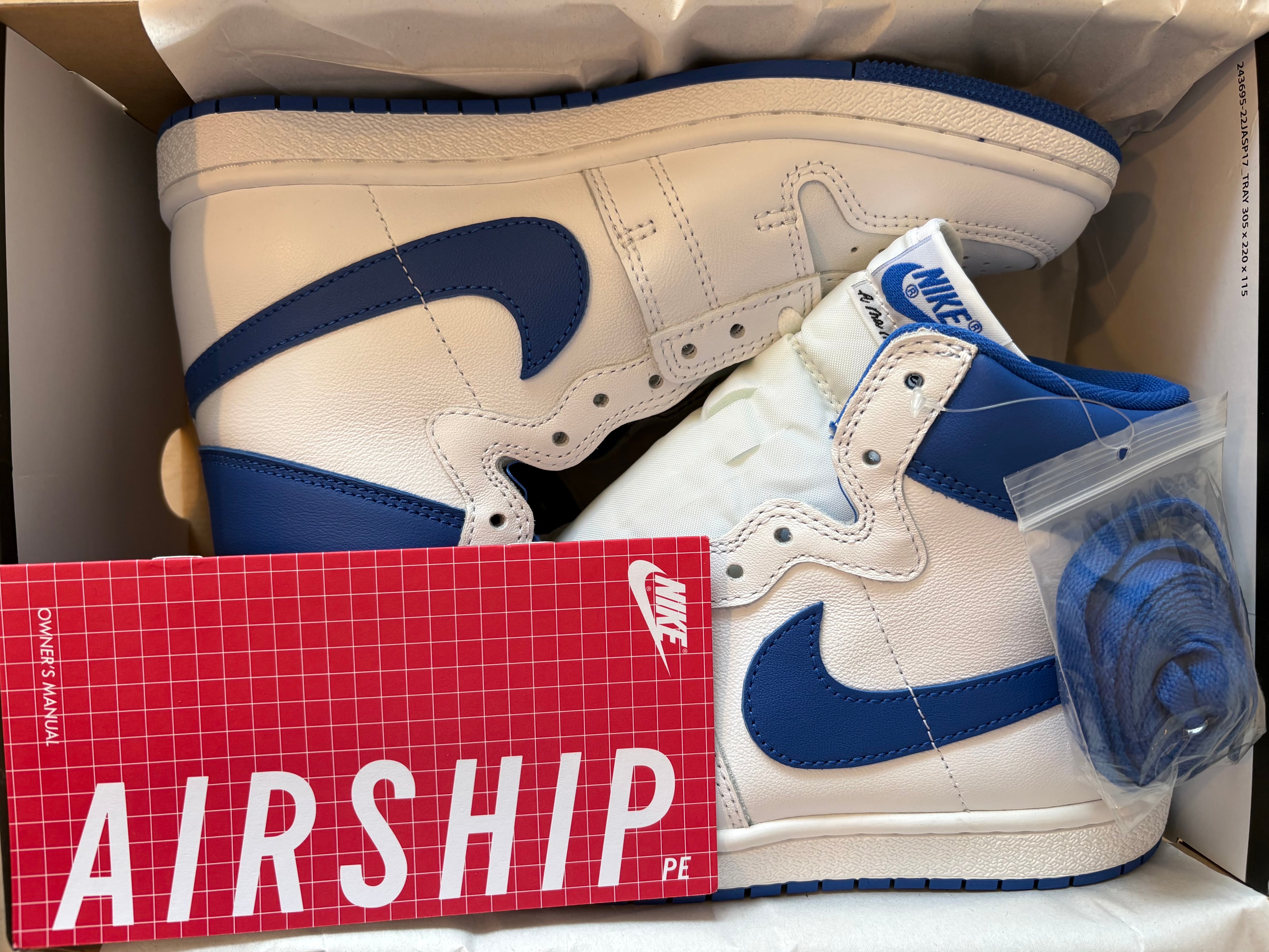 A Ma Maniere × Nike Jordan Air Ship "Game Royal"