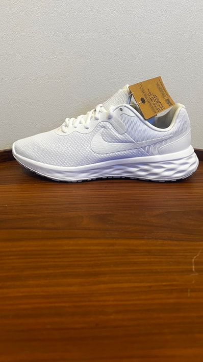 Nike Revolution 6 Next Nature "Triple White"
