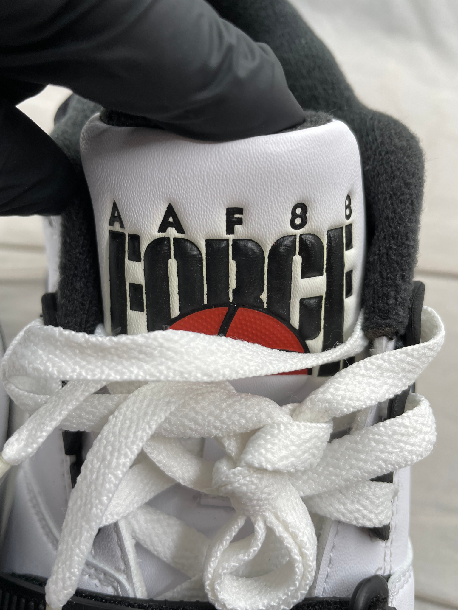 Billie Eilish × Nike Air Alpha Force 88 "Black and White"