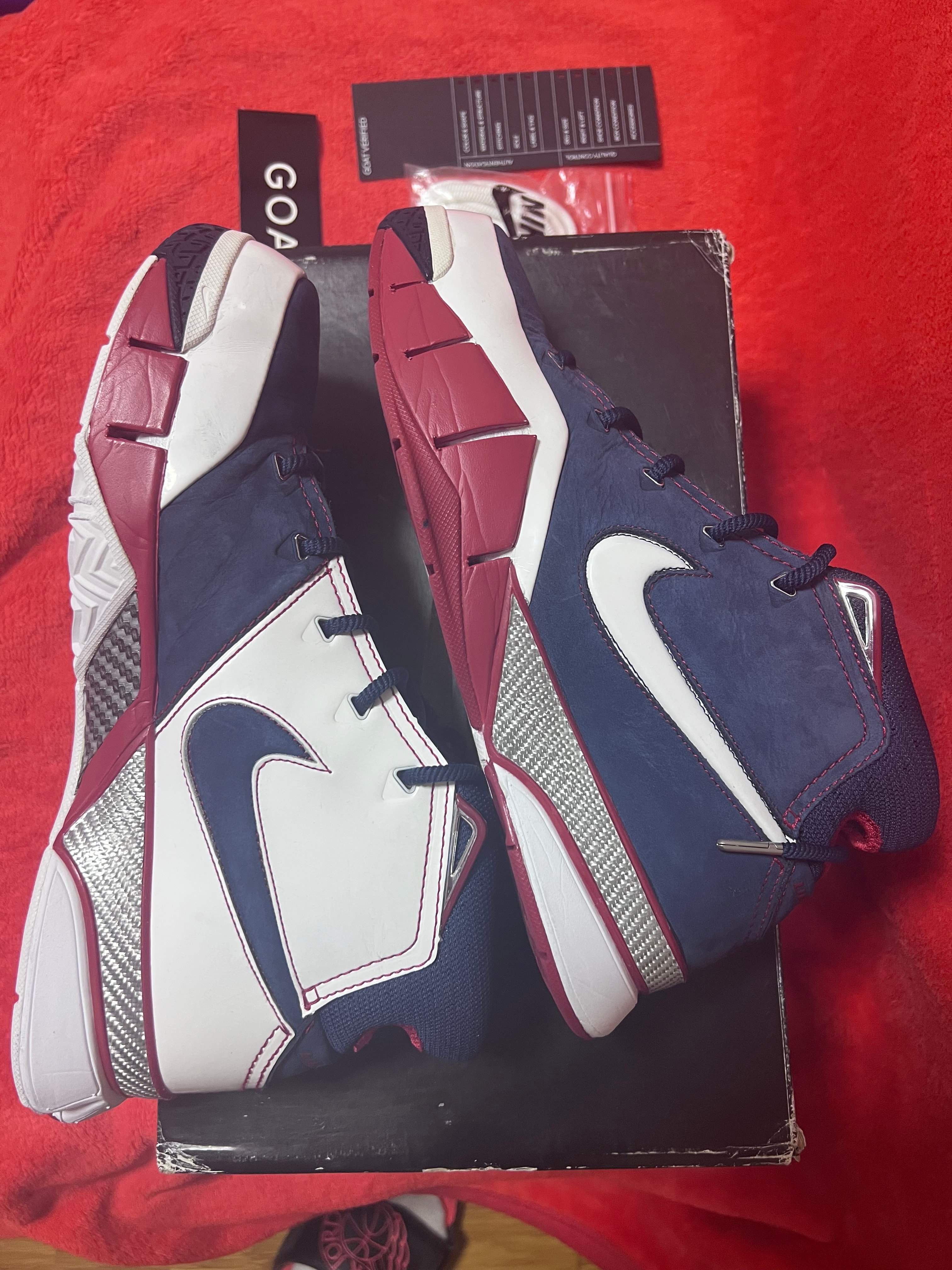 Nike Kobe 1 Protro USA "Midnight Navy/Varsity Red"