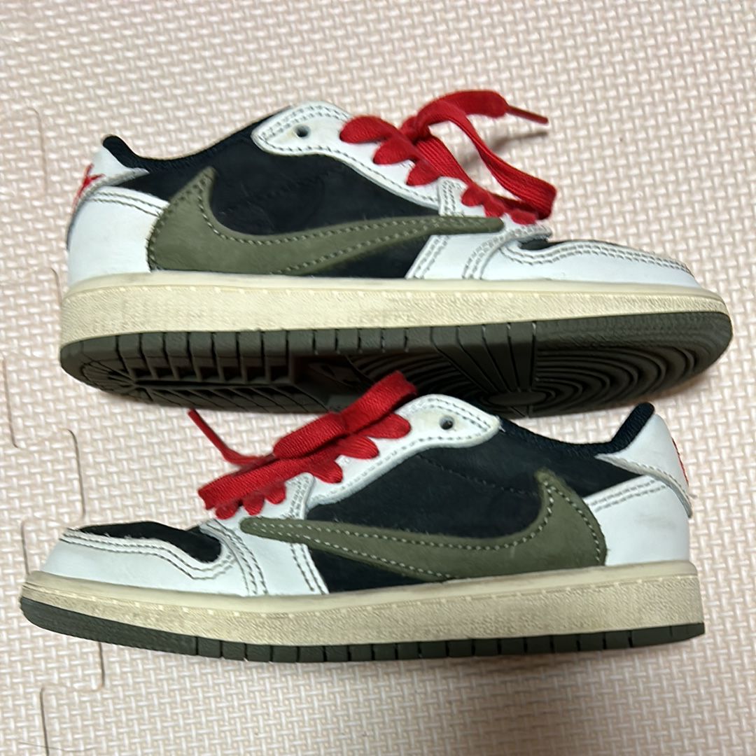 Travis Scott × Nike PS Air Jordan 1 Low OG "Medium Olive"