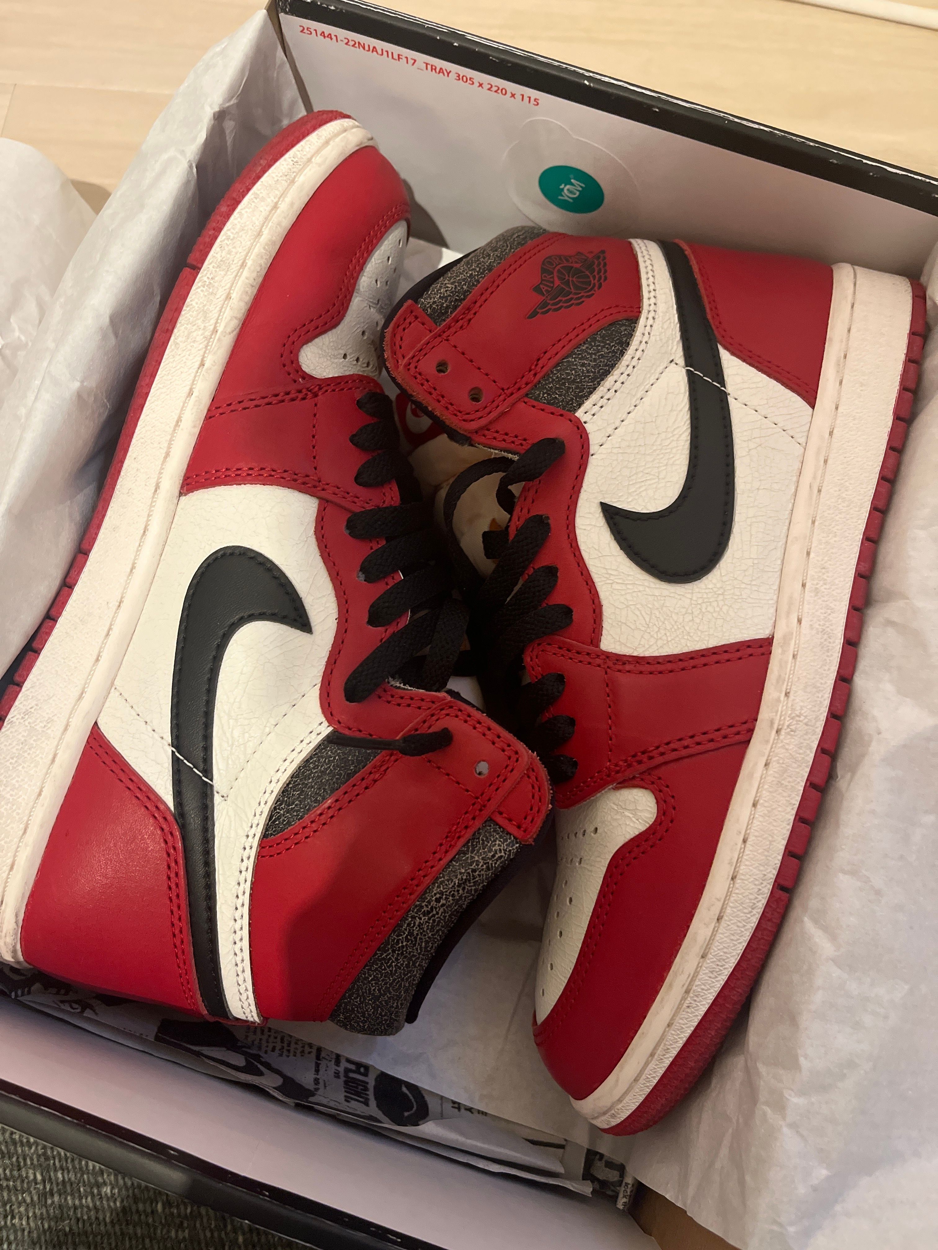 Nike Air Jordan 1 High OG "Lost & Found/Chicago"
