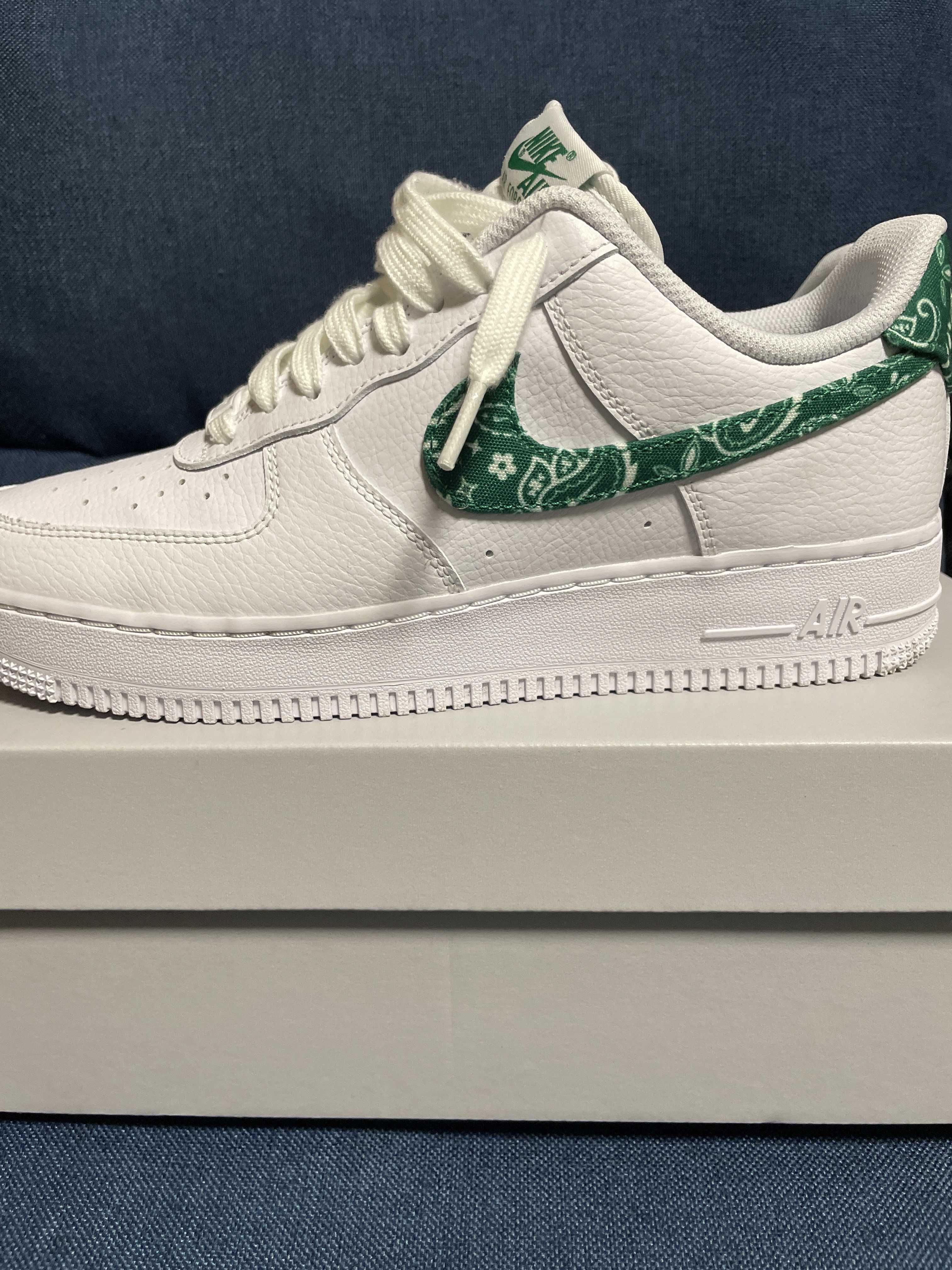Nike Women's Air Force 1 Low '07 Essential "Green Paisley"