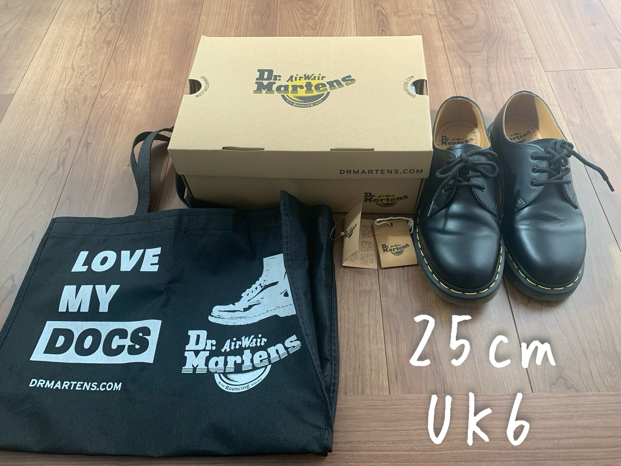 Dr.Martens 1461 3eye Shoe "Black"