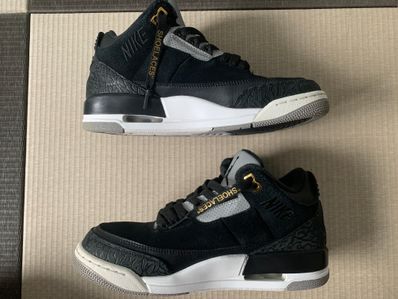 Nike Air Jordan 3 Retro Tinker "Black/Cement Grey"