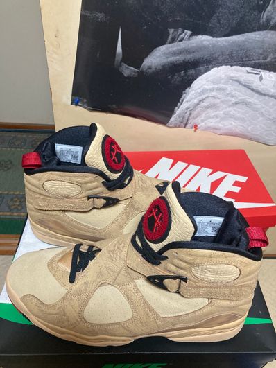 Rui Hachimura × Nike Air Jordan 8 SE "Twine/Gym Red"